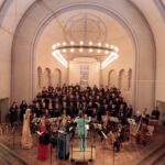 Chor und Orchester beim Jubikäumskonzert in der Erlöserkirche