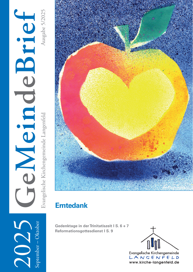 Gemeindebrief Ausgabe 2025-5 September-Oktober