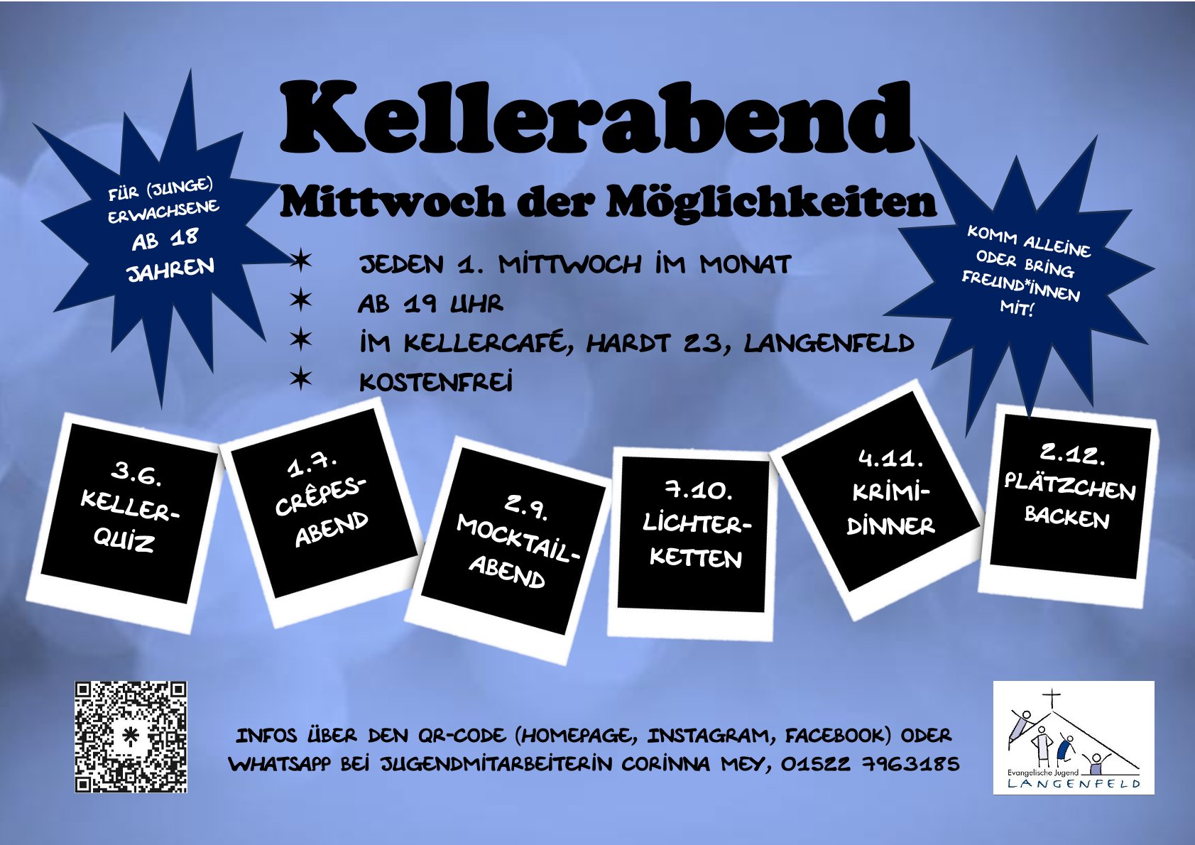 Mehr über den Artikel erfahren Kellerabend – Mittwoch der Möglichkeiten