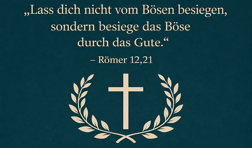 Mehr über den Artikel erfahren „Lass dich nicht vom Bösen besiegen, sondern besiege das Böse durch das Gute.“