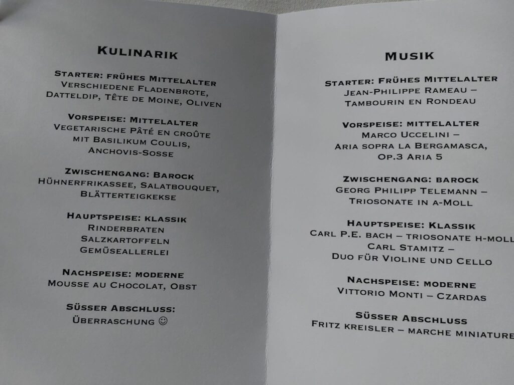 Bildergalerie zu Musik und Kulinarik