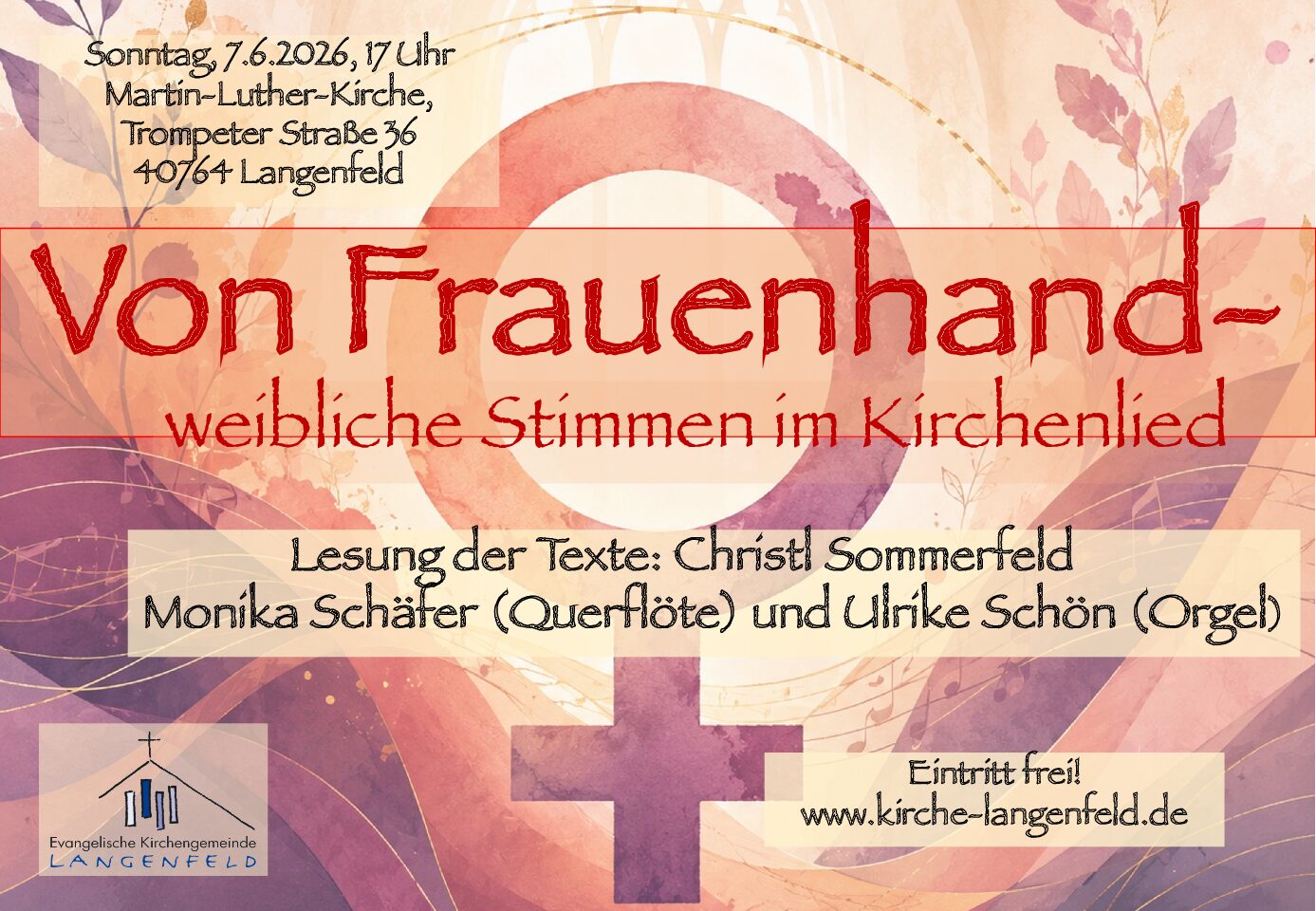 Du betrachtest gerade Lesungen und Lieder von Frauenhand